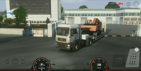 Truckers of Europe 3功能菜单汉化版截图1